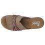 Rieker Damen Keil-Pantoletten Beige