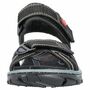 Rieker Damen Sandalen Schwarz