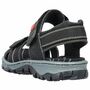 Rieker Damen Sandalen Schwarz