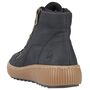 Rieker Damen Stiefelette gef�ttert Schwarz