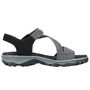 Rieker Damen Trekking Sandalen Schwarz
