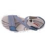 Rieker Damen Trekking Sandalen Blau