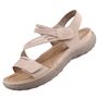 Rieker Damen Trekking Sandalen Beige