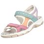 Rieker Damen Trekking Sandalen Mehrfarbig