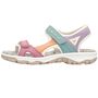 Rieker Damen Trekking Sandalen Mehrfarbig