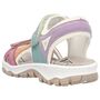 Rieker Damen Trekking Sandalen Mehrfarbig