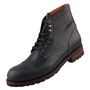 Sendra Boots Herren Leder Stiefel Schwarz