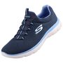 Skechers Summits Artistry Chic Damen Sneaker Blau