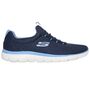 Skechers Summits Artistry Chic Damen Sneaker Blau