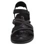 Skechers Reggae Slim Meadow Grazer Damen Sandalen Schwarz