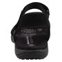 Skechers Reggae Slim Meadow Grazer Damen Sandalen Schwarz