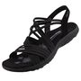 Skechers Reggae Slim Sunny Side Damen Sandalen Schwarz