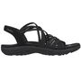Skechers Reggae Slim Sunny Side Damen Sandalen Schwarz