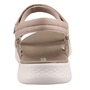 Skechers Go Walk Flex Sandal Sublime Damen Sandalen Beige
