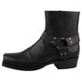 Sendra Boots Herren Biker Stiefelette 12851 Schwarz