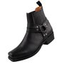 Sendra Boots Herren Biker Stiefelette 13824 Schwarz