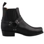 Sendra Boots Herren Biker Stiefelette 13824 Schwarz