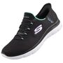 Skechers Slip-ins(TM) Summits Diamond Dream Damen Sneaker Schwarz