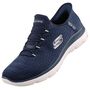 Skechers Slip-ins(TM) Summits Classy Night Damen Sneaker Blau