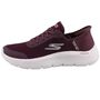 Skechers Slip-ins(TM) Go Walk Flex Grand Entry Damen Sneaker Bordeaux