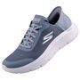 Skechers Slip-ins(TM) Go Walk Flex Grand Entry Damen Sneaker Hellblau