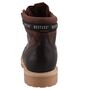 Mustang Herren Leder Stiefel Dunkelbraun