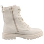 Mustang Damen Stiefelette gef�ttert Beige (Ice)