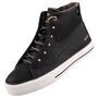 Mustang Damen High-Top Sneaker Schwarz