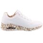 Skechers Uno Loving Love Sneaker Wei�/Gold
