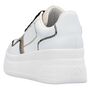Rieker Damen Plateau Sneaker Wei�