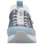 Rieker Damen Sneaker Ready2GO Blau Kombi