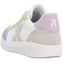 Rieker Damen Sneaker Wei�/Mehrfarbig