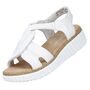 Rieker Damen Keil-Sandaletten Wei�