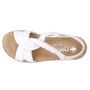 Rieker Damen Keil-Sandaletten Wei�
