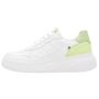 Rieker Damen Plateau Sneaker Wei�/Hellgr�n