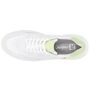 Rieker Damen Plateau Sneaker Wei�/Hellgr�n