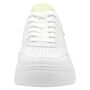 Rieker Damen Plateau Sneaker Wei�/Hellgr�n