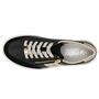 Rieker Damen Plateau Leder Sneaker Schwarz