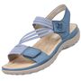 Rieker Damen Trekking Sandalen Blau