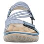 Rieker Damen Trekking Sandalen Blau