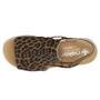 Rieker Damen Keil-Sandaletten Braun/Leopard