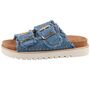 Mustang Damen Pantolette Jeansblau