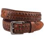 Originalbelts Herren Leder G�rtel 7351 Braun