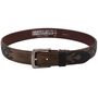 Originalbelts Herren Leder G�rtel 4065 Braun/Schwarz