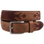 Originalbelts Herren Leder G�rtel 7515 Braun