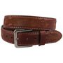 Originalbelts Herren Leder G�rtel 7354 Braun