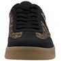 Rieker Damen Sneaker Schwarz/Leopard
