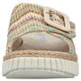 Rieker Damen Pantoletten Bunt/Pastell