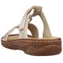 Rieker Damen Pantoletten Beige
