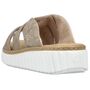 Rieker Damen Pantoletten Beige